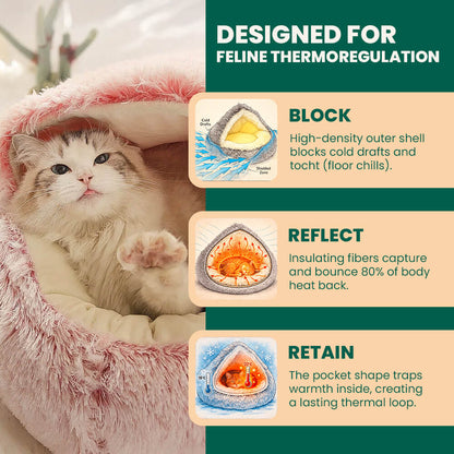 The Gezellig Cave™: Your Cat's Winter Blues Rescue