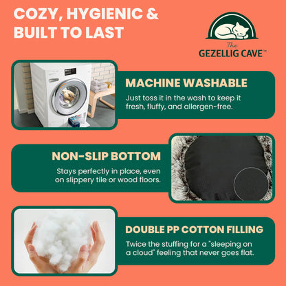 The Gezellig Cave™: Your Cat's Winter Blues Rescue