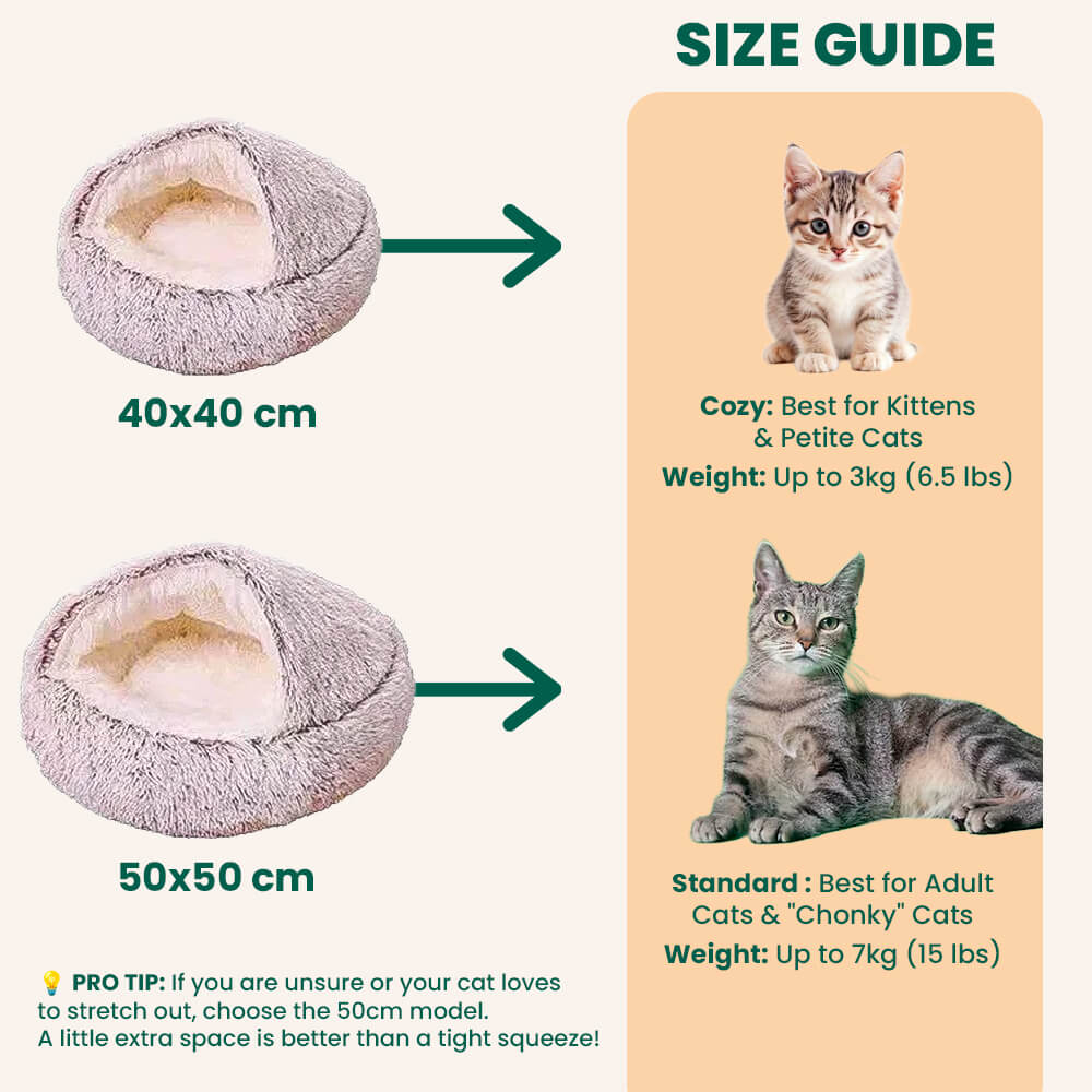 The Gezellig Cave™: Your Cat's Winter Blues Rescue