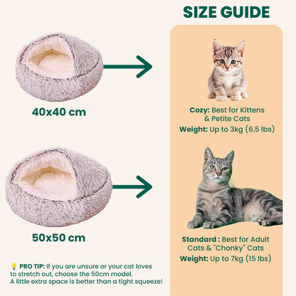 The Gezellig Cave™: Your Cat's Winter Blues Rescue